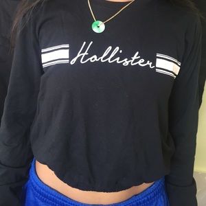 Black Hollister Longsleeve Top